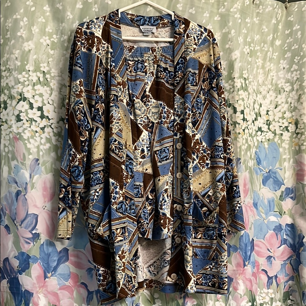 Fashion Formulas skort set blazer and skort size 1X NWOT